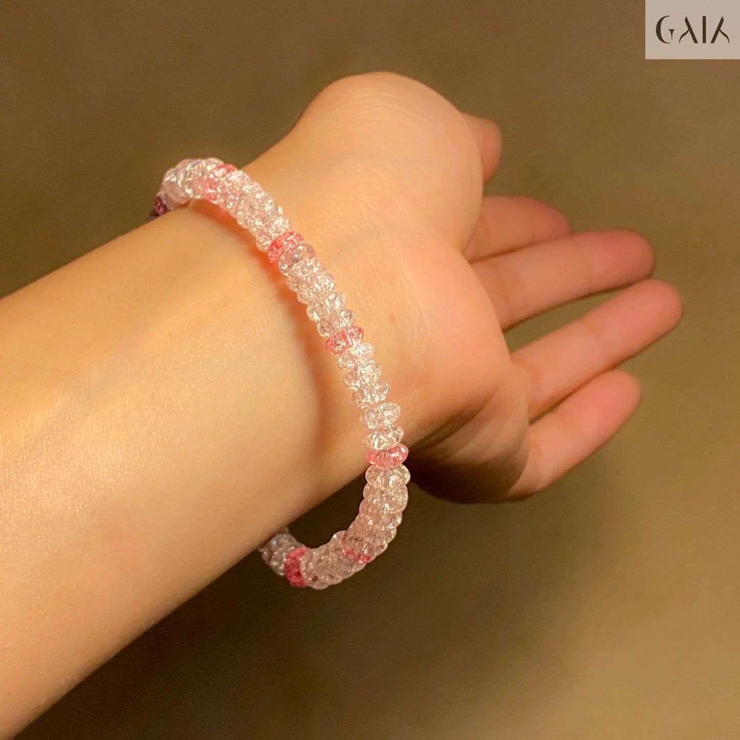 Pink Crystal Bracelet