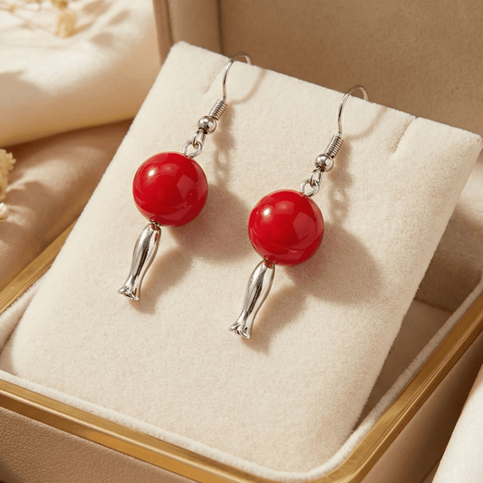 Red Siren Earrings
