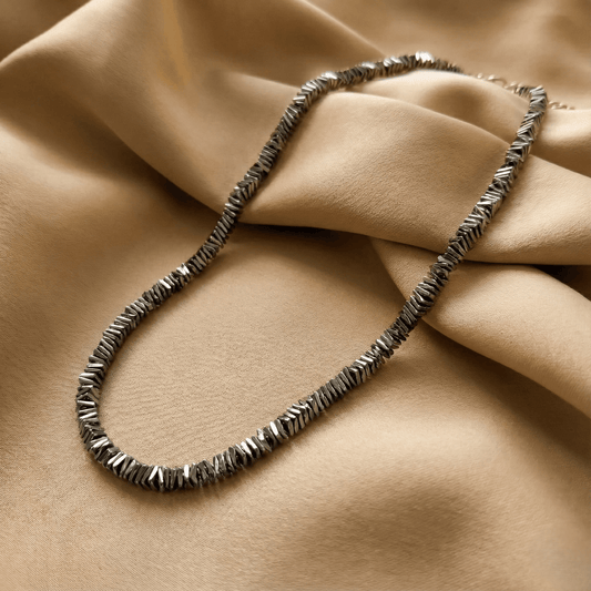 Black Stratum Necklace