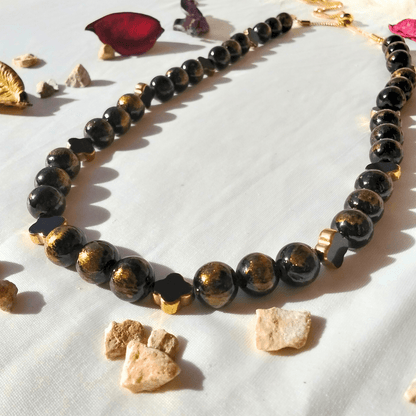 Gold Sheen set (Necklace & bracelet)