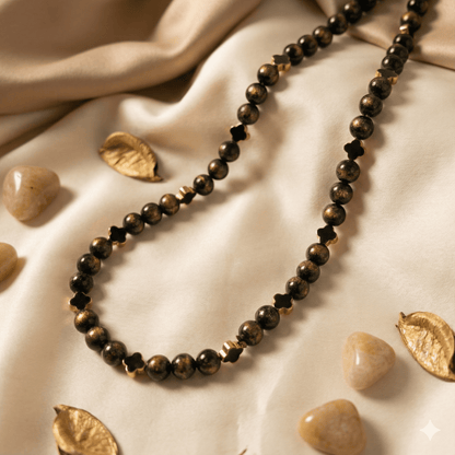 Gold Sheen set (Necklace & bracelet)