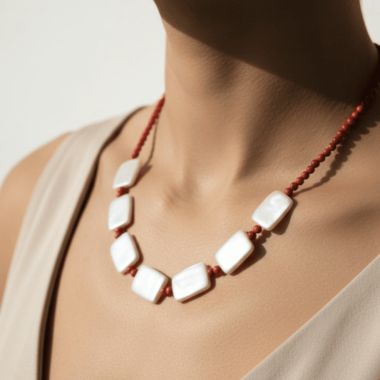 Howlite Necklace