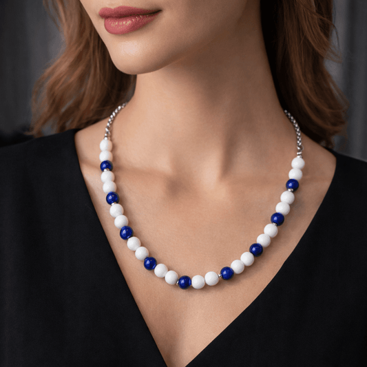 Blue Iceberg Necklace