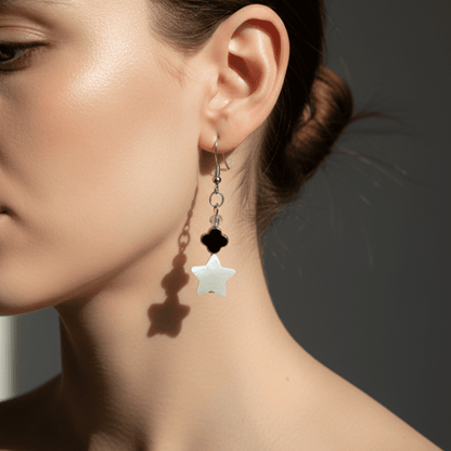 أقراط النجمة المحظوظة