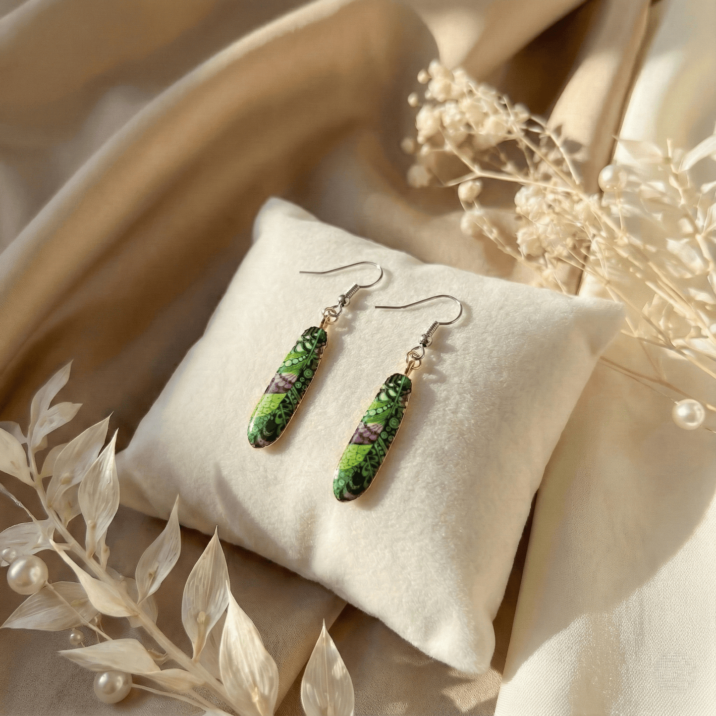 The Feather Earrings