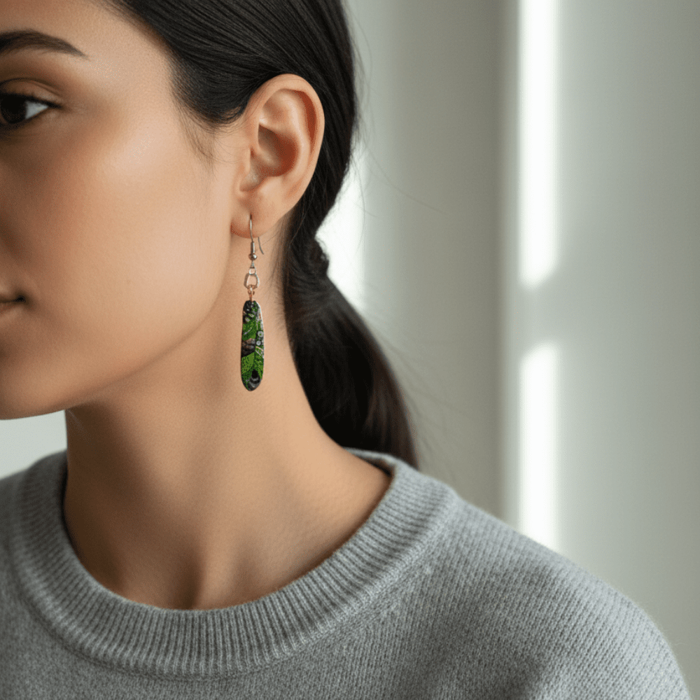 The Feather Earrings