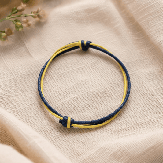 Yellow Blue Unity Bracelet