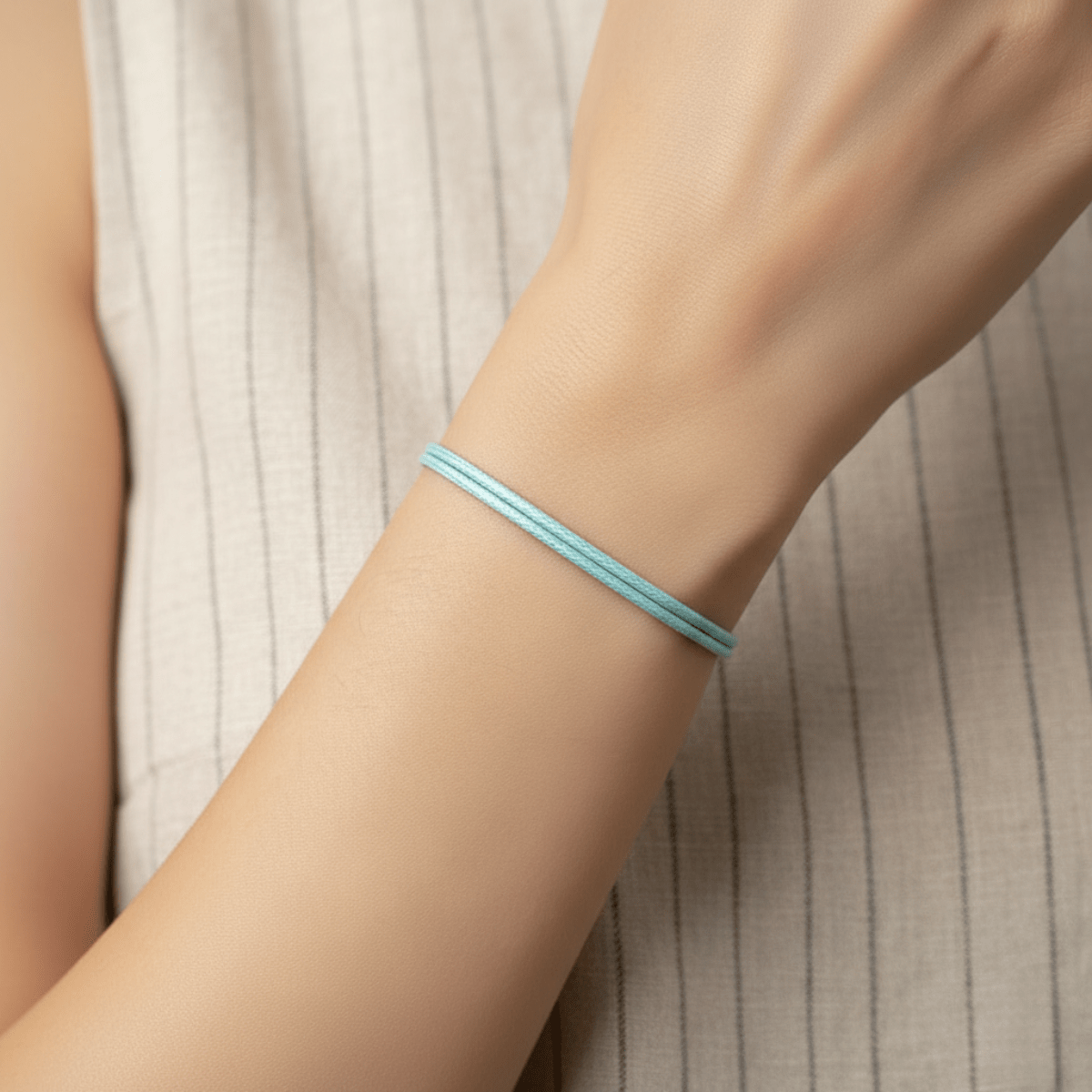 Turquoise Thread Bracelet
