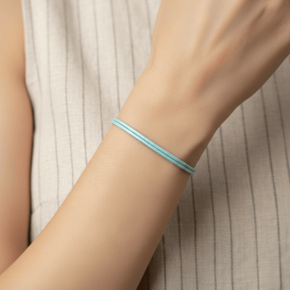 Turquoise Thread Bracelet